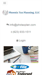 Mobile Screenshot of phxtaxplan.com